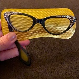Vintage Cat Eye Opera Lorgnette eyeglasses